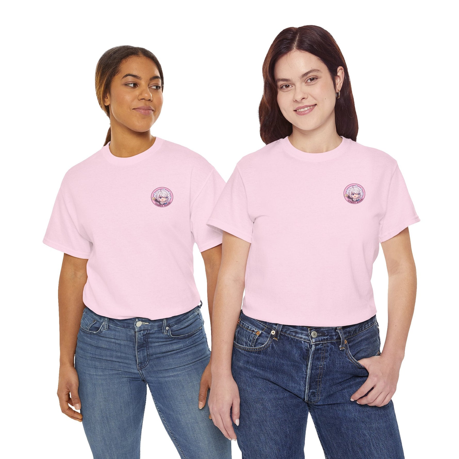 Kawaii Comfort Tee - Pink - Kawaii Klean