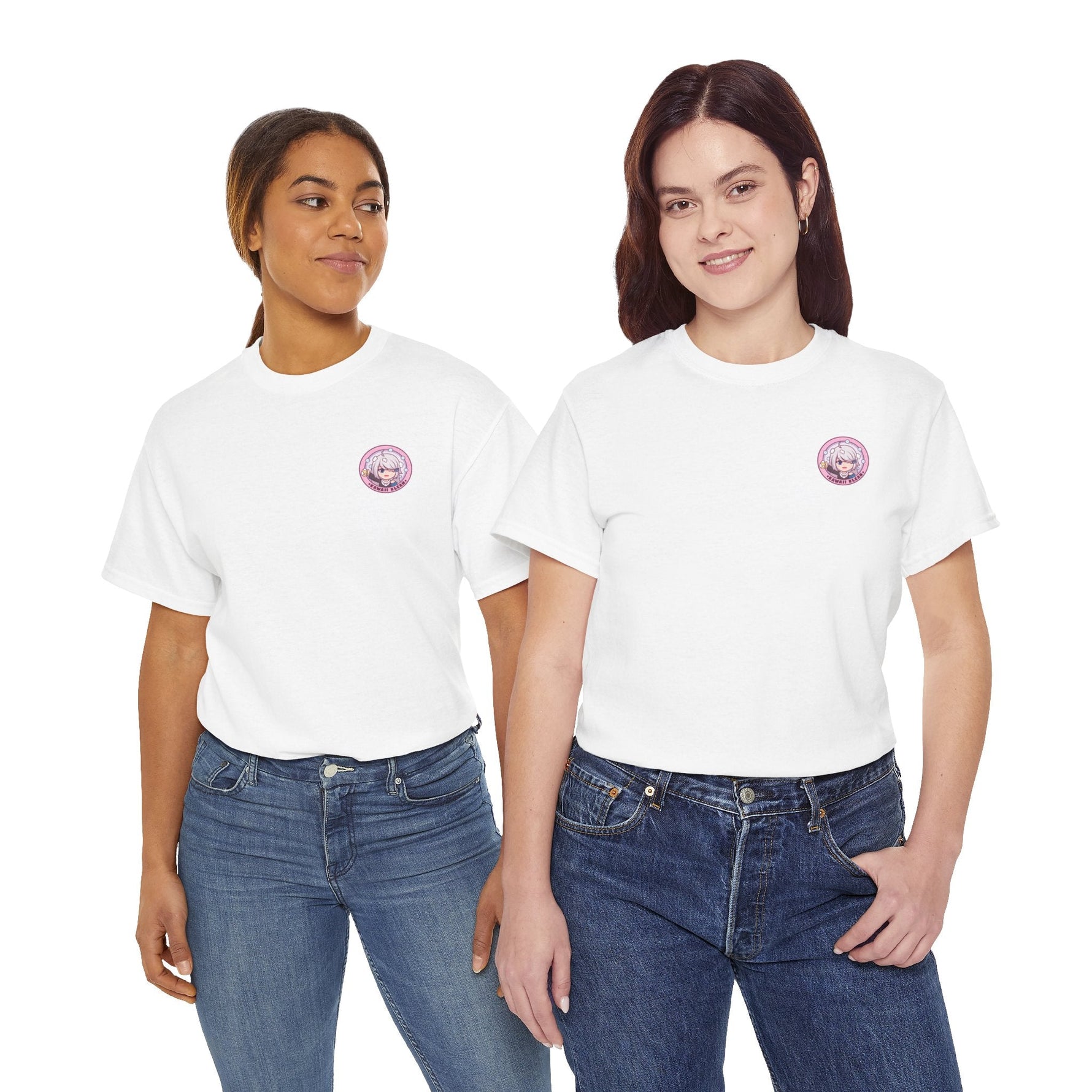 Kawaii Comfort Tee - Pink - Kawaii Klean