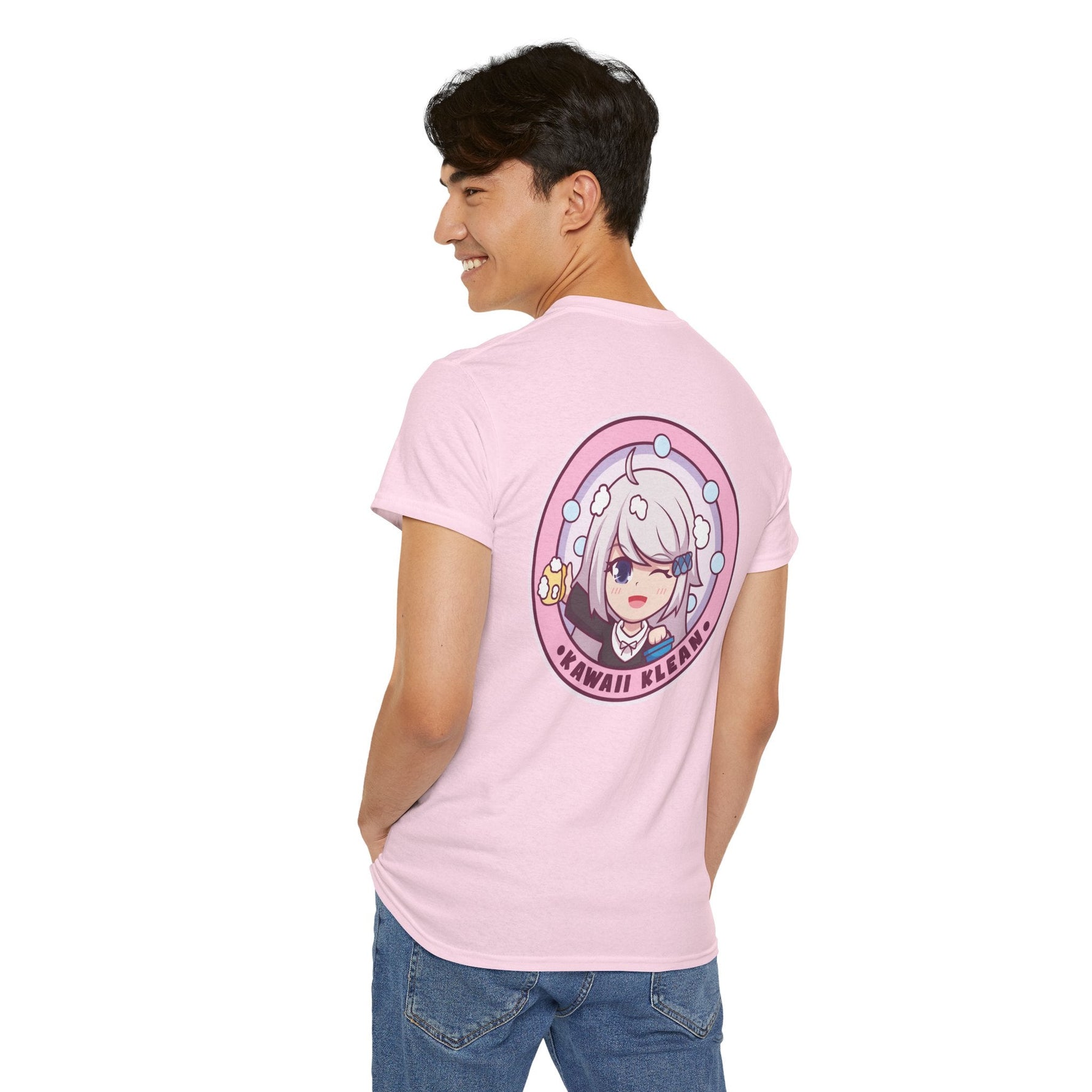 Kawaii Comfort Tee - Pink - Kawaii Klean