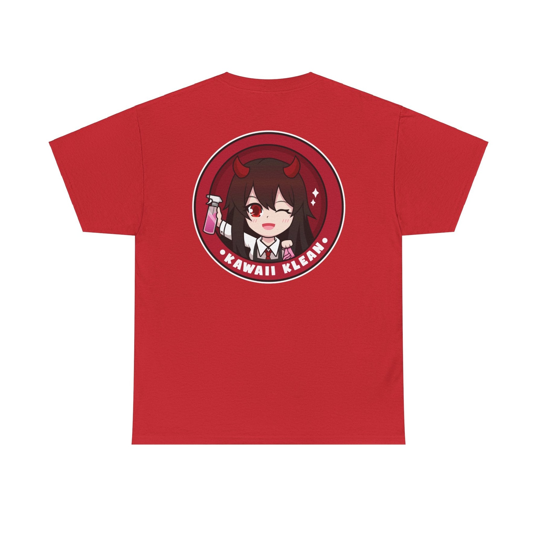Kawaii Comfort Tee – Red - Kawaii Klean