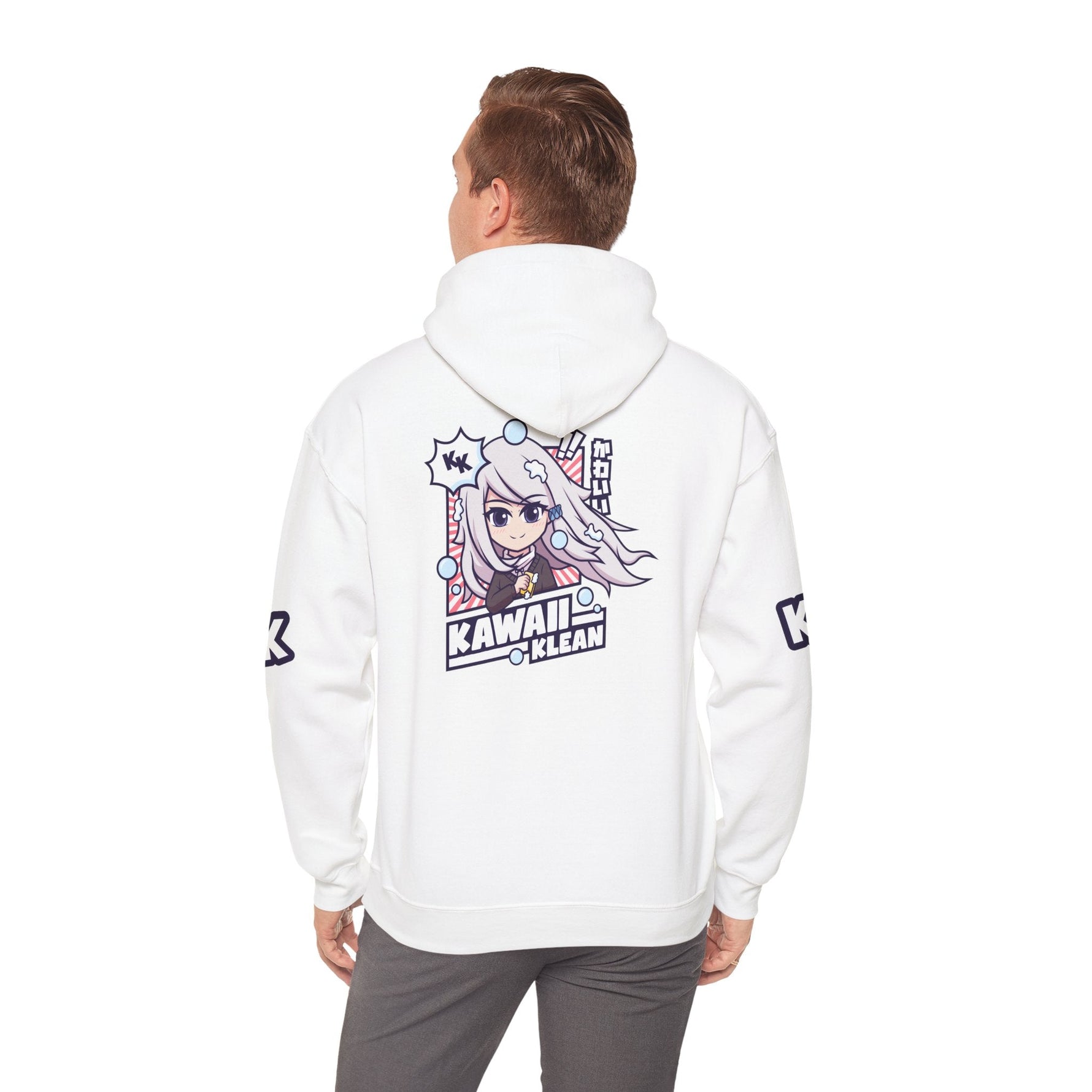 Kawaii Klean Hoodie - Pink - Kawaii Klean