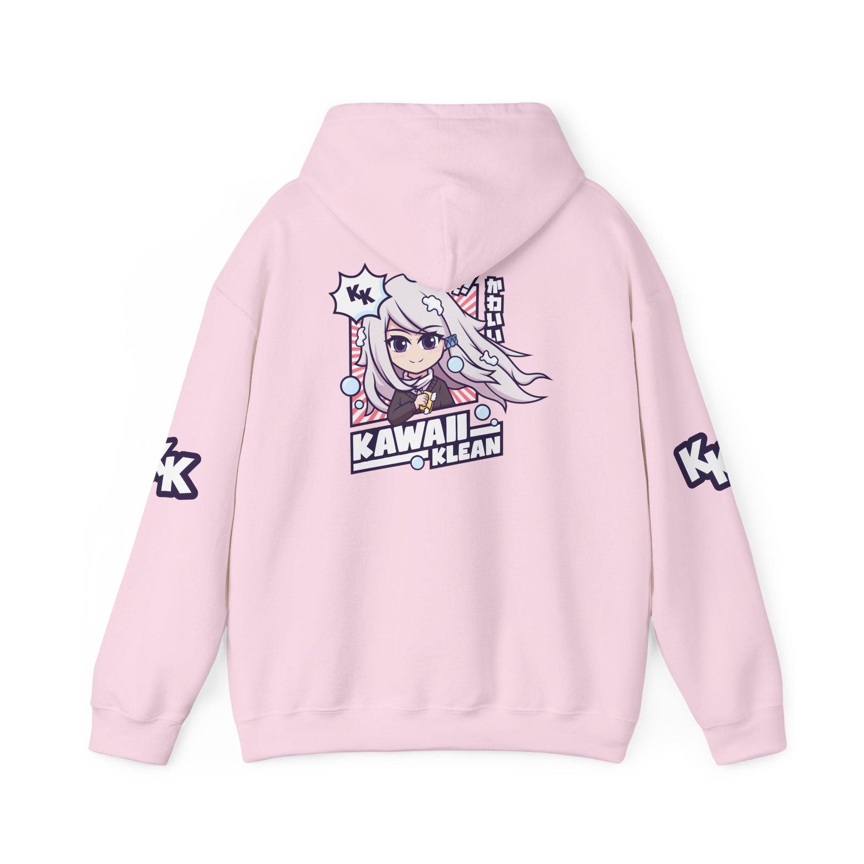 Kawaii Klean Hoodie - Pink - Kawaii Klean