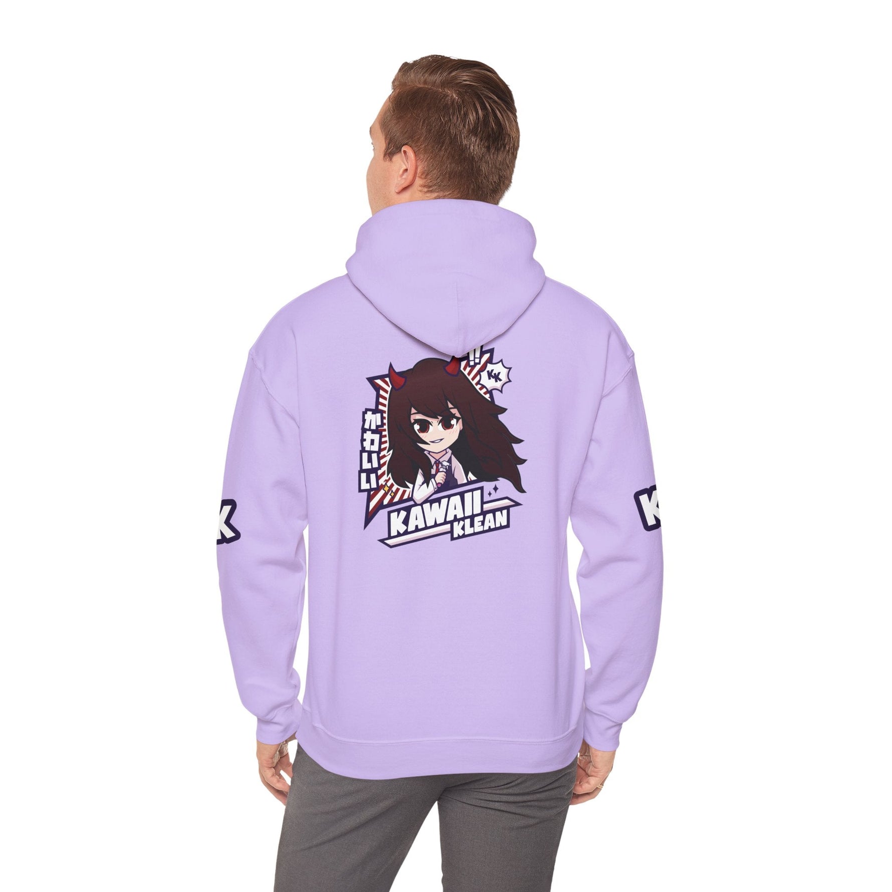 Kawaii Klean Hoodie-Red - Kawaii Klean