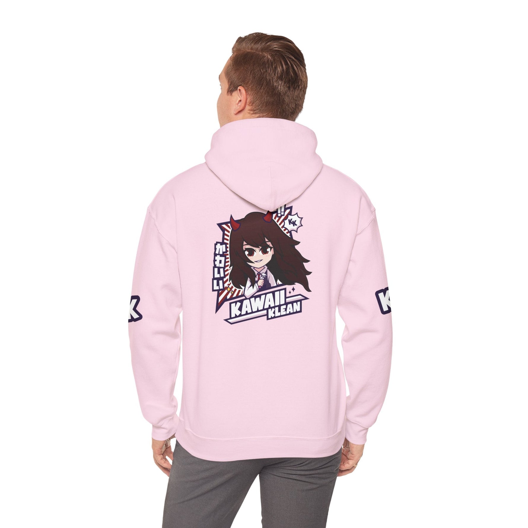 Kawaii Klean Hoodie-Red - Kawaii Klean