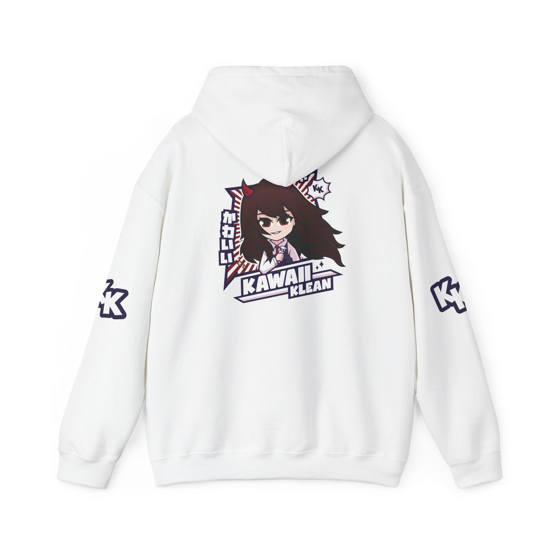 Kawaii Klean Hoodie-Red - Kawaii Klean