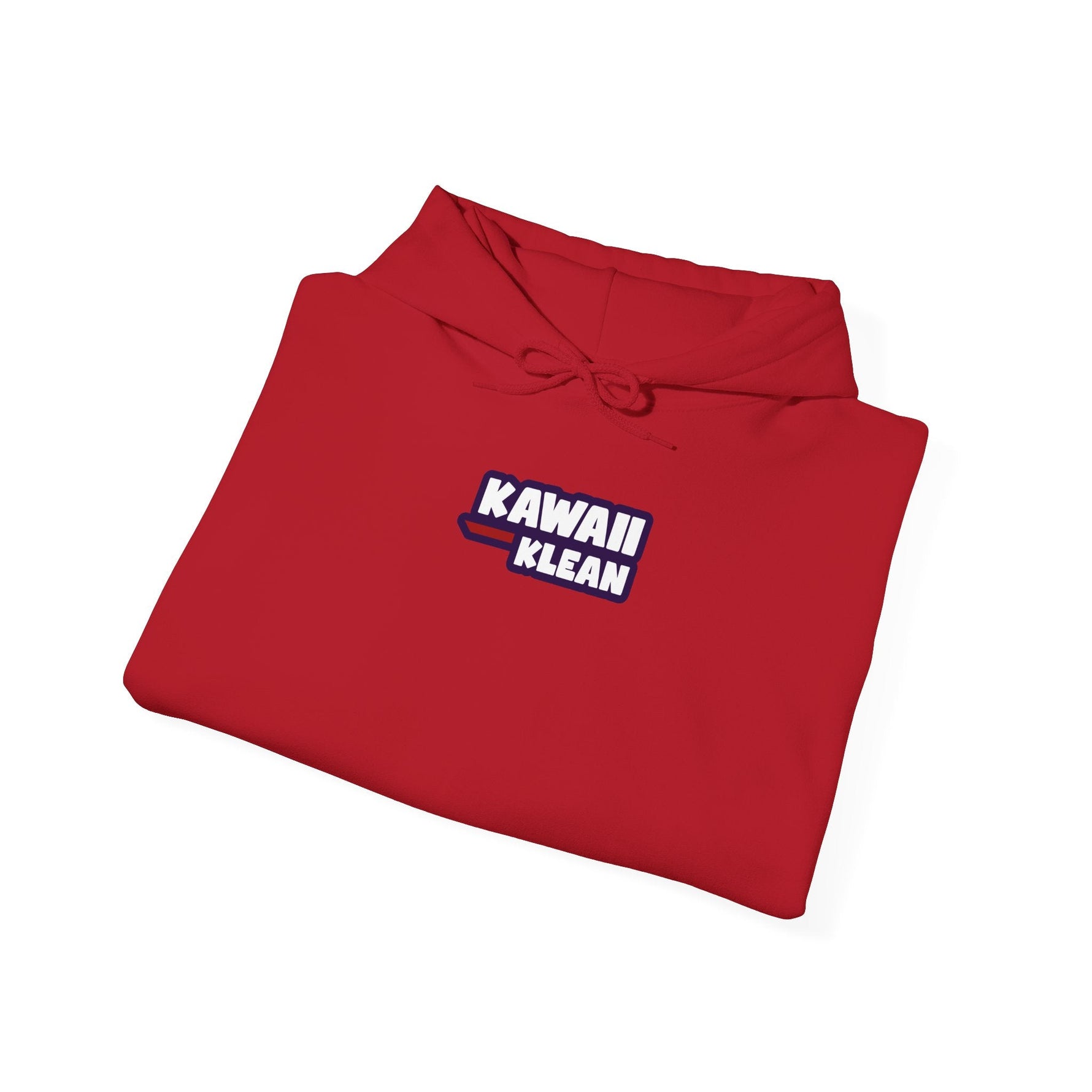 Kawaii Klean Hoodie-Red - Kawaii Klean