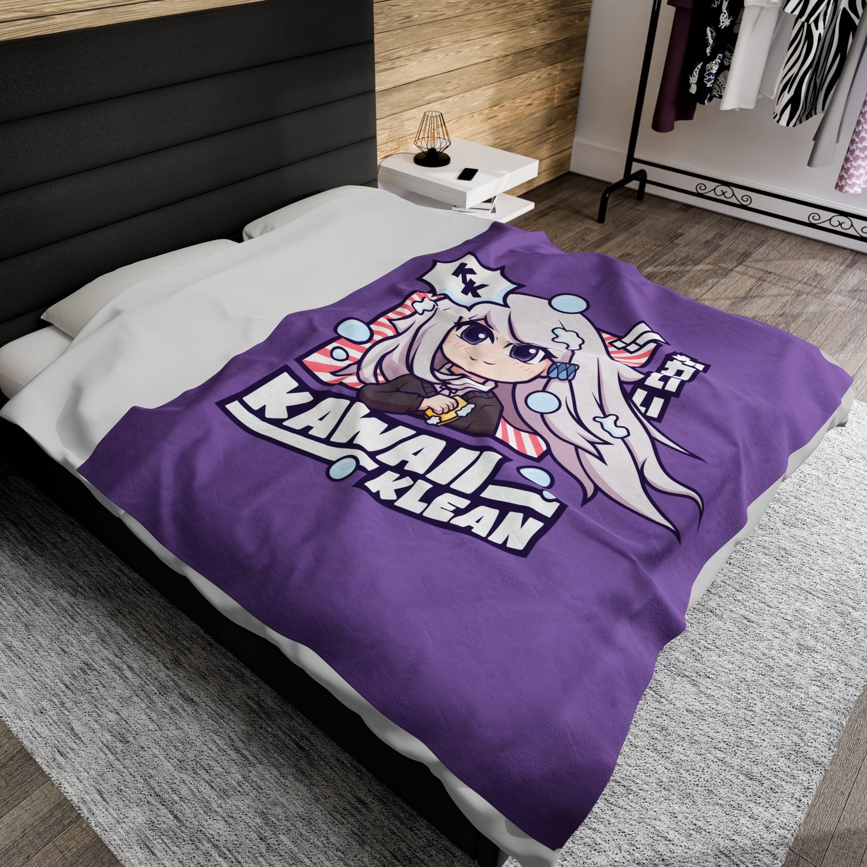 Kawaii Klean Plush Blanket - Kawaii Klean