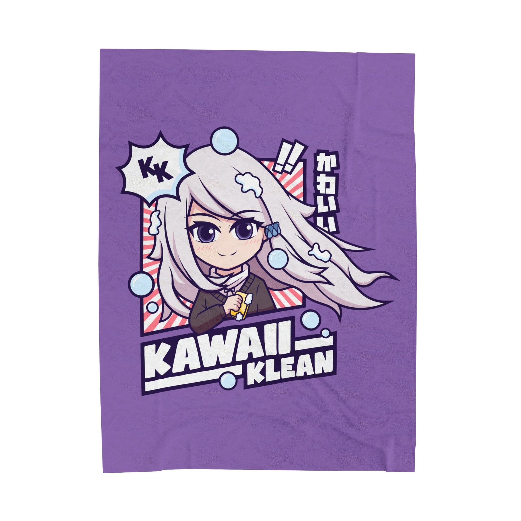Kawaii Klean Plush Blanket - Kawaii Klean