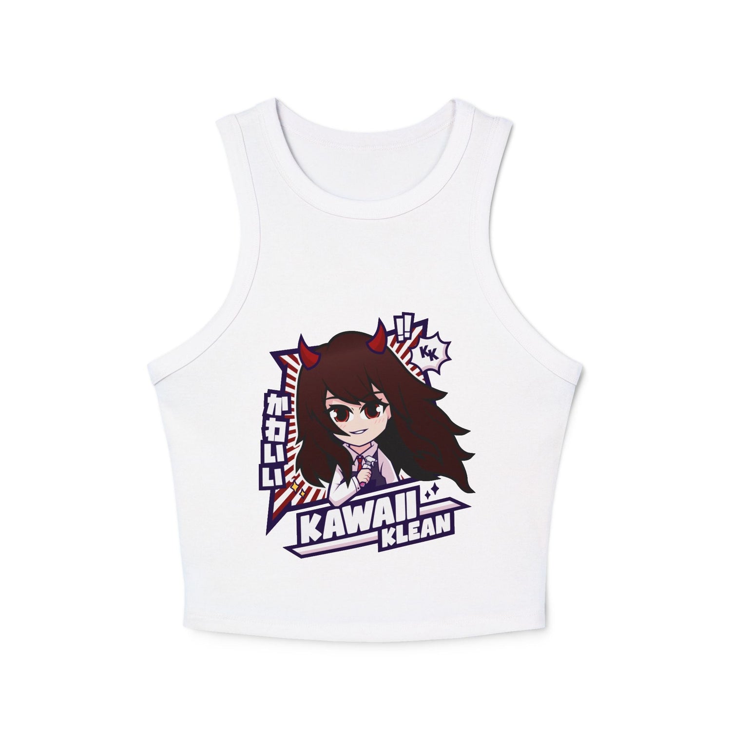 Kawaii Klean Women's Tank Top - Red - Kawaii Klean