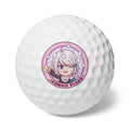 Pink Kawaii Klean Golf Balls, 6pcs