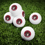 Red Kawaii Klean Golf Balls, 6pcs - Kawaii Klean